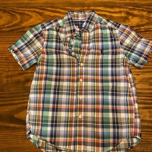 Boys Ralph Lauren Polo collar shirt